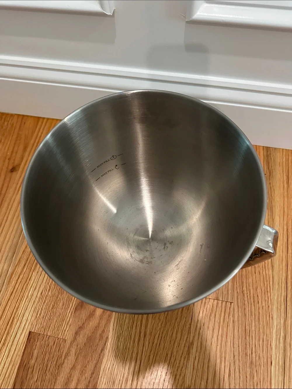 Cuisinart 6.5QT Mixing Bowl with handle mixer stainless SM-65 stand mixer